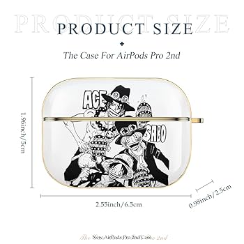 Amazon | Air Pods Pro2 ケース ワンピース ONE PIECE エース